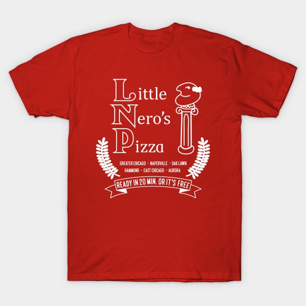 Little Nero's Pizza (Dark tees) T-Shirt by Sharkshock